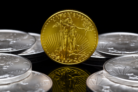 Gold basically flat today after a stellar day yesterday