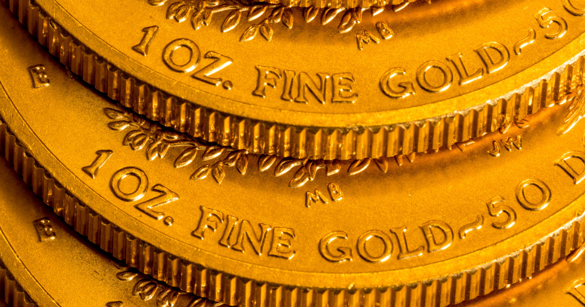 Gold is within spitting distance of a high