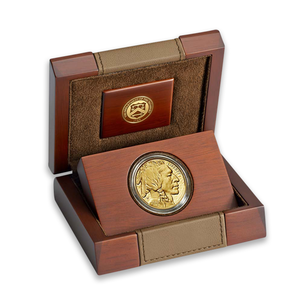 Gold coins stacked on top of each other at Pacific Precious Metals.