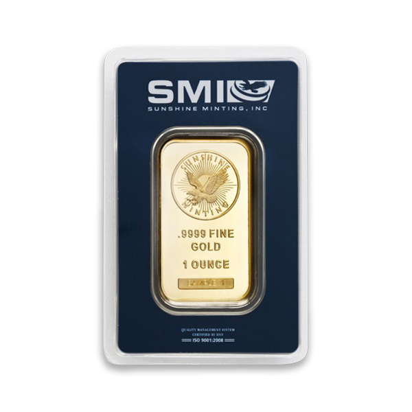 .9999 Troy Ounce Gold Bar Gold Bar for Sale Pacific Precious Metals