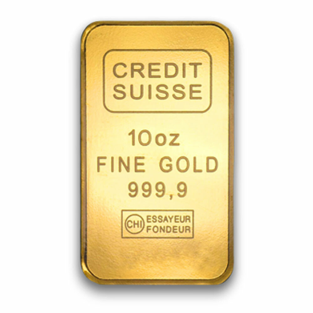 10 oz credit suisse gold bar 10 oz credit suisse gold bar