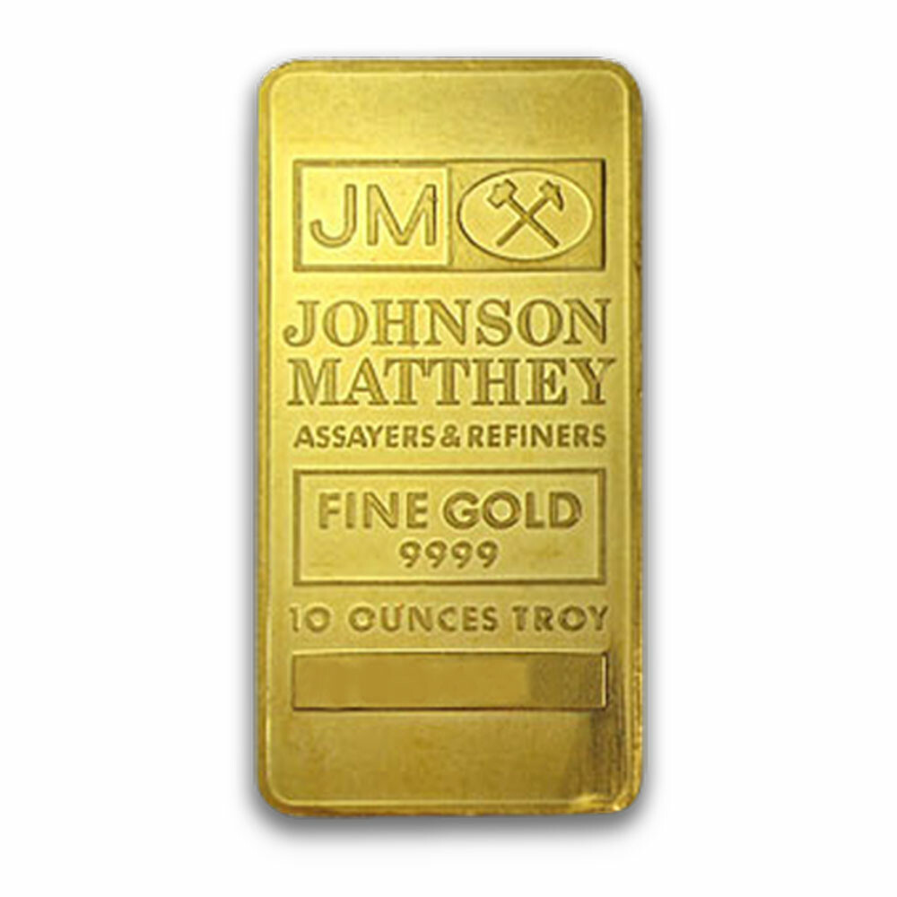 5oz Johnson Matthey Gold Bar Pacific Precious Metals