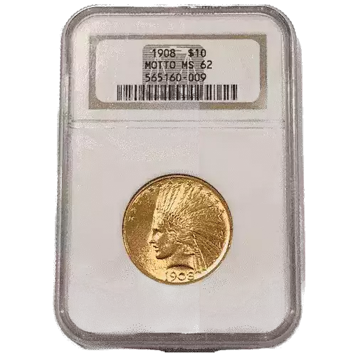 $10 Indian - NGC MS62