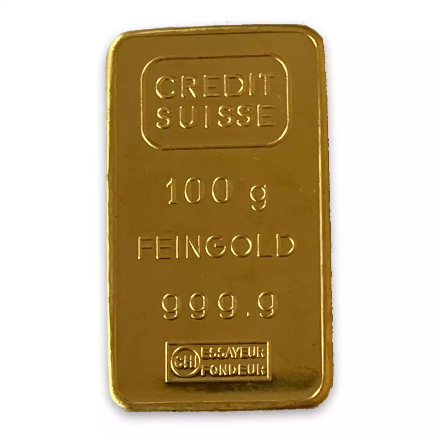 100g Credit Suisse Gold Bar (2)