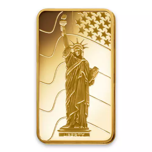 100g PAMP Gold Bar - Liberty