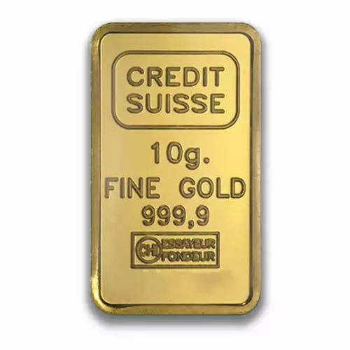 10 Gram Credit Suisse Gold Bar | Credit Suisse Gold Bullion 