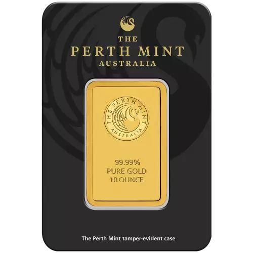 Perth Mint Australia Gold Bar Perth Mint 10 oz Gold Bar Pacific