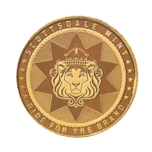 1/10 oz Cowboy - Rifleman Gold Round (2)