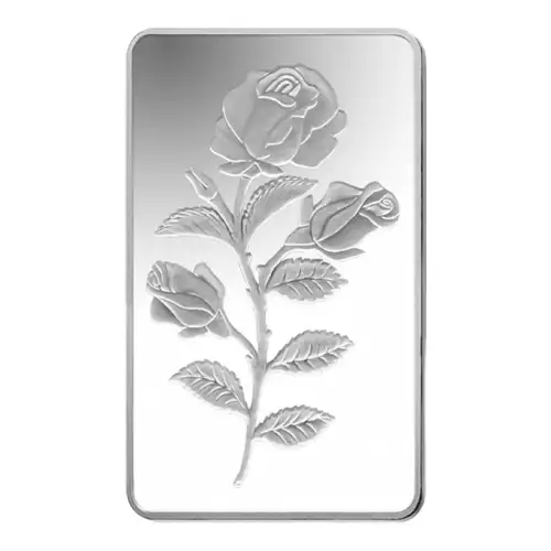 1/2oz PAMP Silver Bar - Rosa (2)