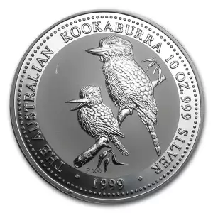 1999 10oz Australian Perth Mint Silver Kookaburra (2)