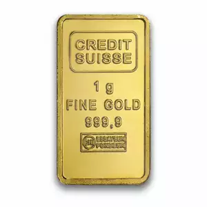 1g Credit Suisse Gold Bullion Bar (2)