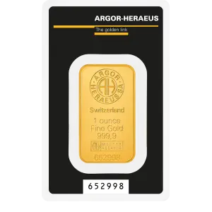 1oz Argor-Heraeus Gold Bar (2)
