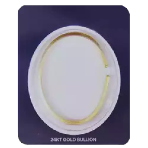 1oz Gold Bracelet - Polished w/Packaging