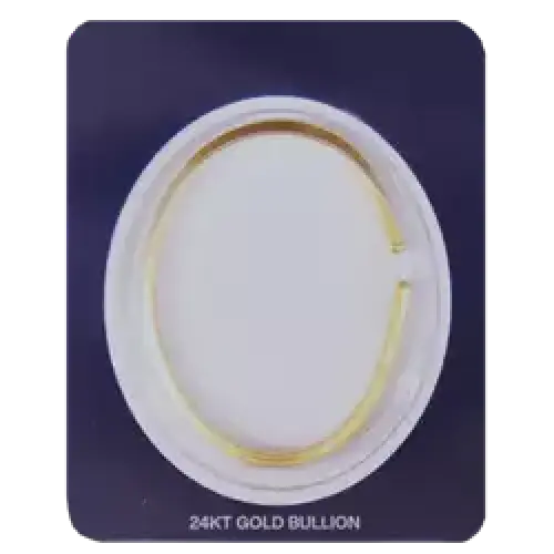 1oz Gold Bracelet - Polished w/Packaging