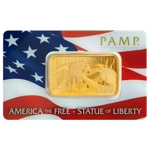 1oz PAMP - America the Free - Statue of Liberty