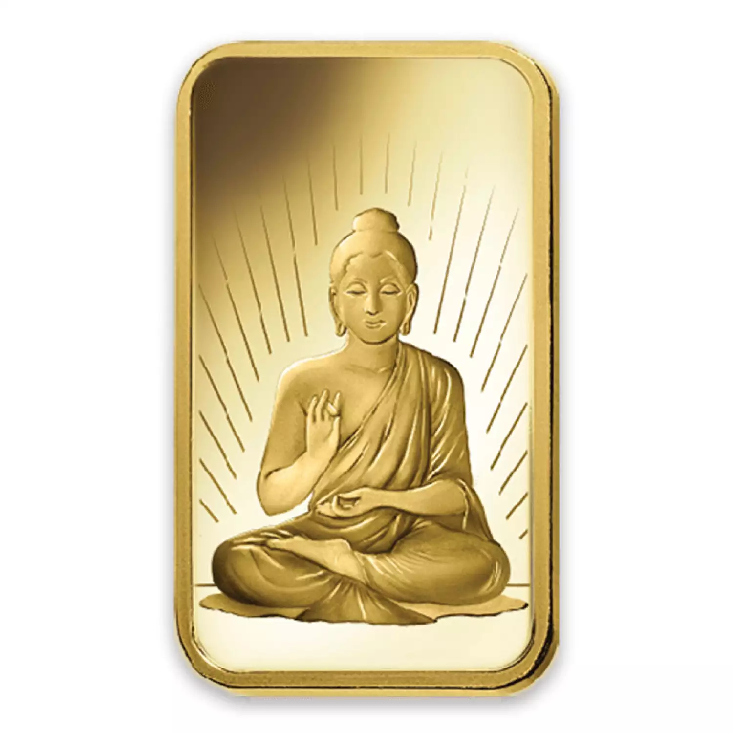 1oz PAMP Gold Bar - Buddha