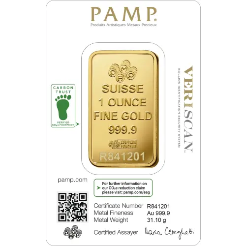 1oz PAMP Gold Bar - Fortuna (2)
