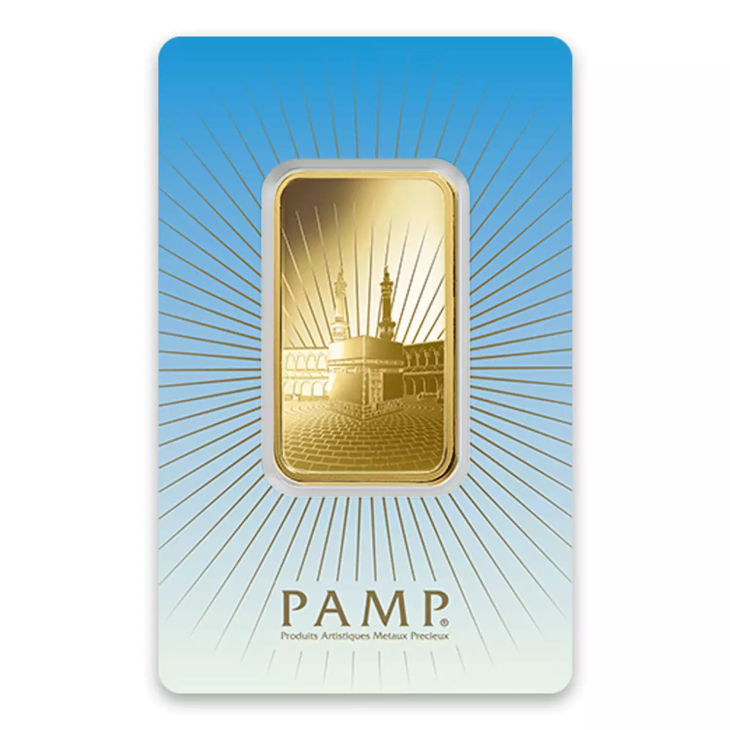 1oz PAMP Gold Bar - Ka `Bah. Mecca (2)