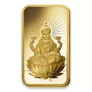 1oz PAMP Gold Bar - Lakshmi