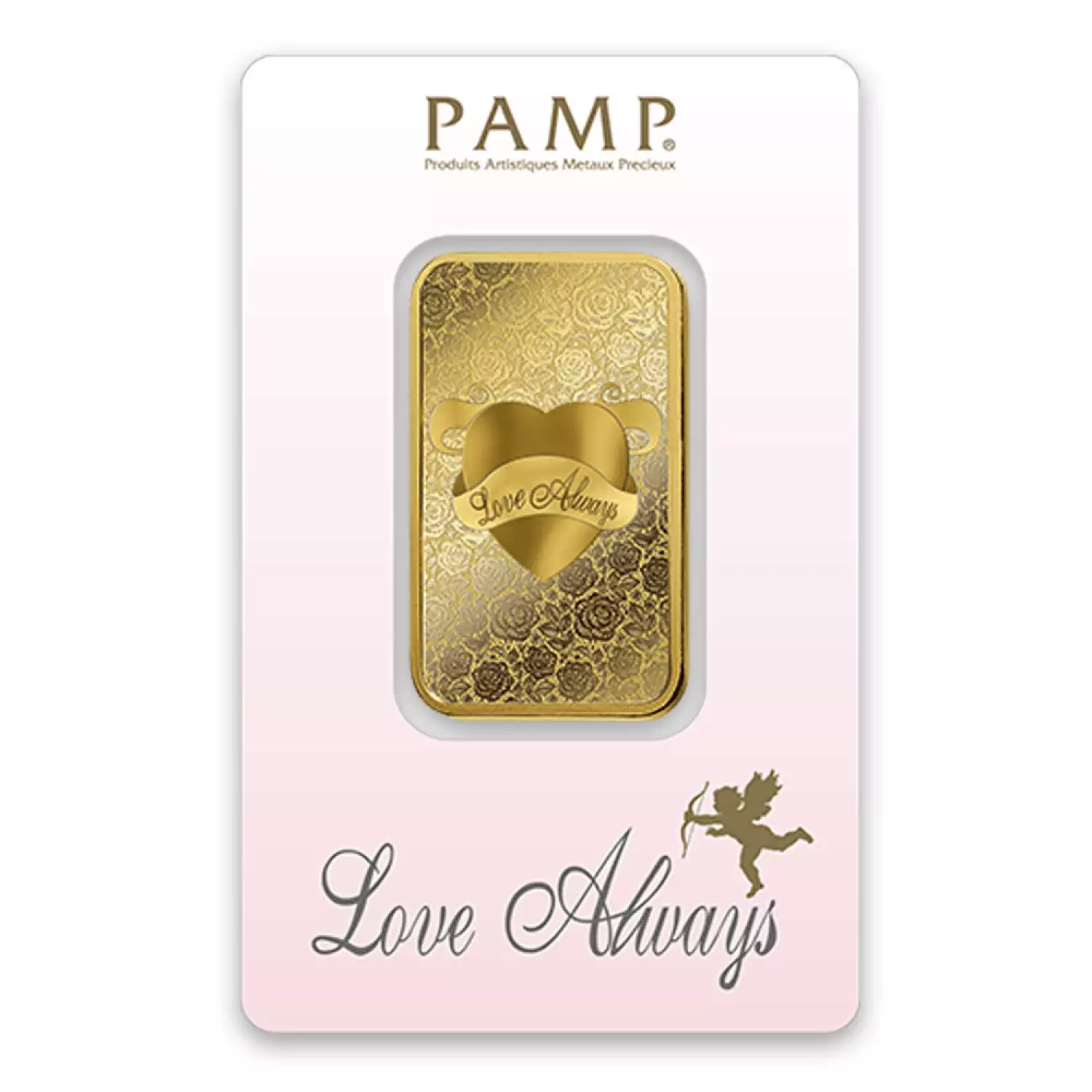 1oz PAMP Gold Bar - Love Always (2)