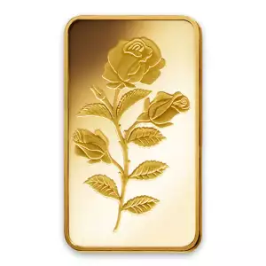 1oz PAMP Gold Bar - Rosa