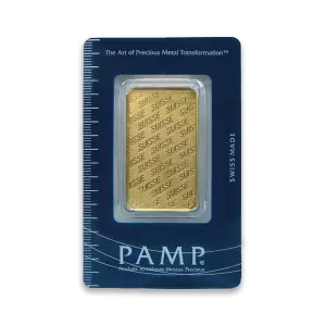 1oz PAMP Gold Bar - Suisse Repeater