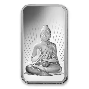1oz PAMP Silver Bar - Buddha (2)