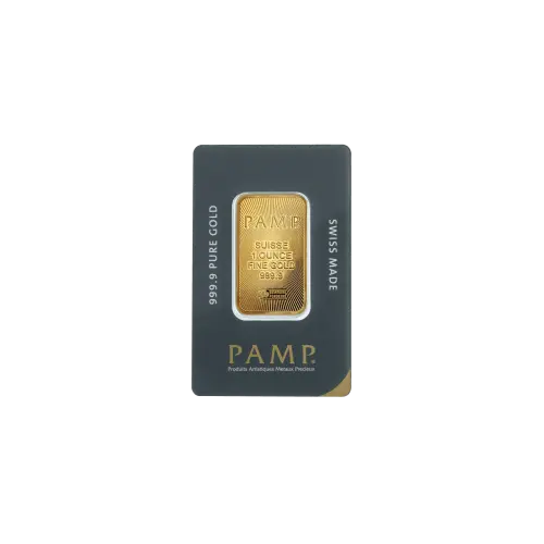 PAMP Suisse 1oz Gold Bar Pacific Precious Metals