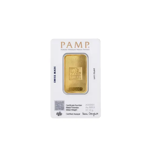 1oz PAMP Suisse Gold Bar (4)