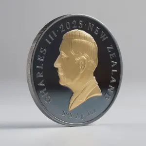 2 oz Pouakai - Haasts's Eagle - Silver Round 2025 (2)