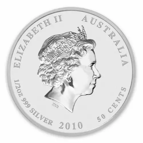 2010 1/2oz Australian Perth Mint Silver Lunar II: Year of the Tiger (2)