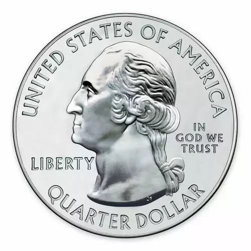 2011 America the Beautiful 5oz Silver - Glacier National Park, MT with OGP