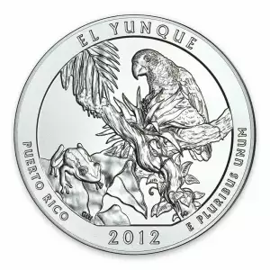 2012 5 oz Silver Silver America the Beautiful El Yunque National Park (2)