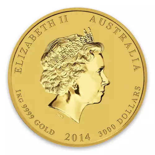 2014 1kg Australian Perth Mint Gold Lunar II: Year of the Horse (3)