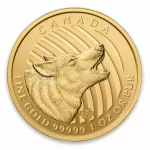 2014 1oz Canadian Howling Wolf - 99999