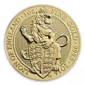 2016 1oz Britain Queen's Beasts: The Lion