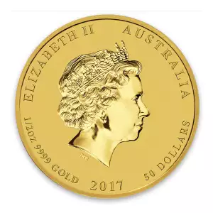 2017 1/2oz Australian Perth Mint Gold Lunar II: Year of the Rooster (2)