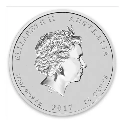 2017 1/2oz Australian Perth Mint Silver Lunar II: Year of the Rooster (2)