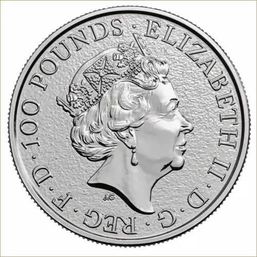 2017 1oz British Queen's Beast Platinum Coin - The Lion (2)