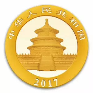 2017 8g Chinese Gold Panda