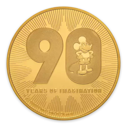 2018 1 oz Mickey Mouse Gold Coins