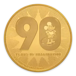 2018 1 oz Mickey Mouse Gold Coins