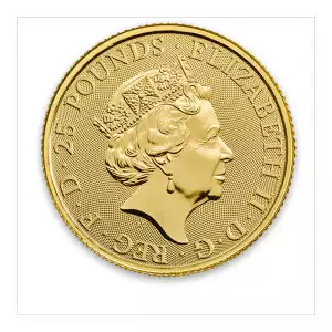 2018 1/4oz Gold Britain Queen's Beast: The Unicorn (2)