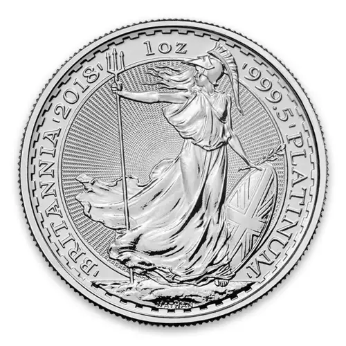 2018 1oz British Platinum Britannia Coin