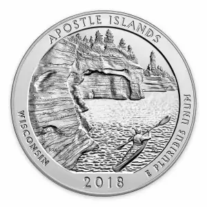 2018 5 oz Silver America the Beautiful Apostle Islands National Lakeshore (2)