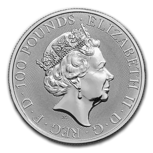 2018 Great Britain 1 oz Platinum Queen's Beasts The Griffin