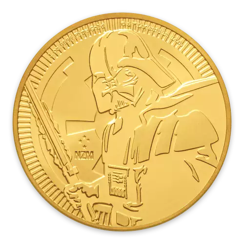 2019 1 oz Darth Vader  Gold Coins (2)