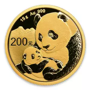 2019 15g Chinese Gold Panda