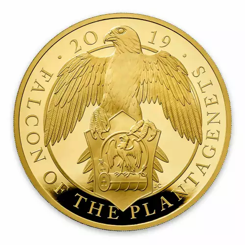 2019 1oz Britain Queen's Beast: The Falcon of the Plantagenets