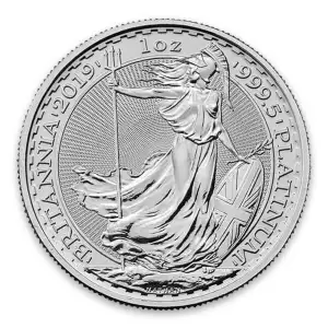 2019 1oz British Platinum Britannia Coin